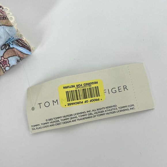 NWT Tommy Hilfiger Linen Paisley Pastel and Beige Skirt - Picture 4 of 7